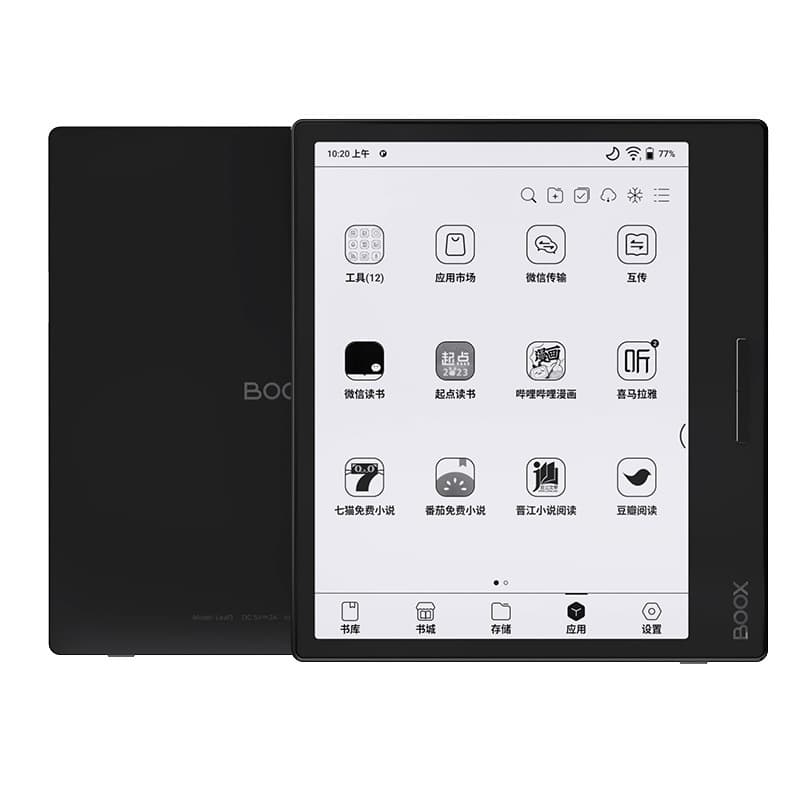 BOOX Leaf3 Smart E-Reader with Paper-like Eye Protection Screen
