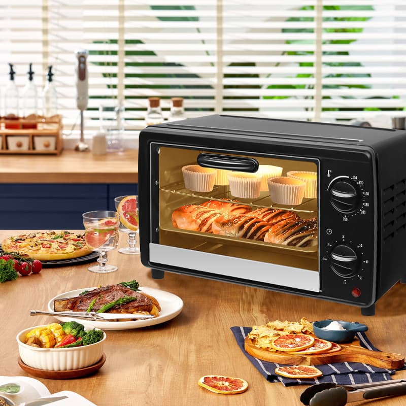 Oven Export Cross-border Home Mini 13L Electric Oven Multifunctional Baking Microwave Internet-Famous Small Oven Factory Direct