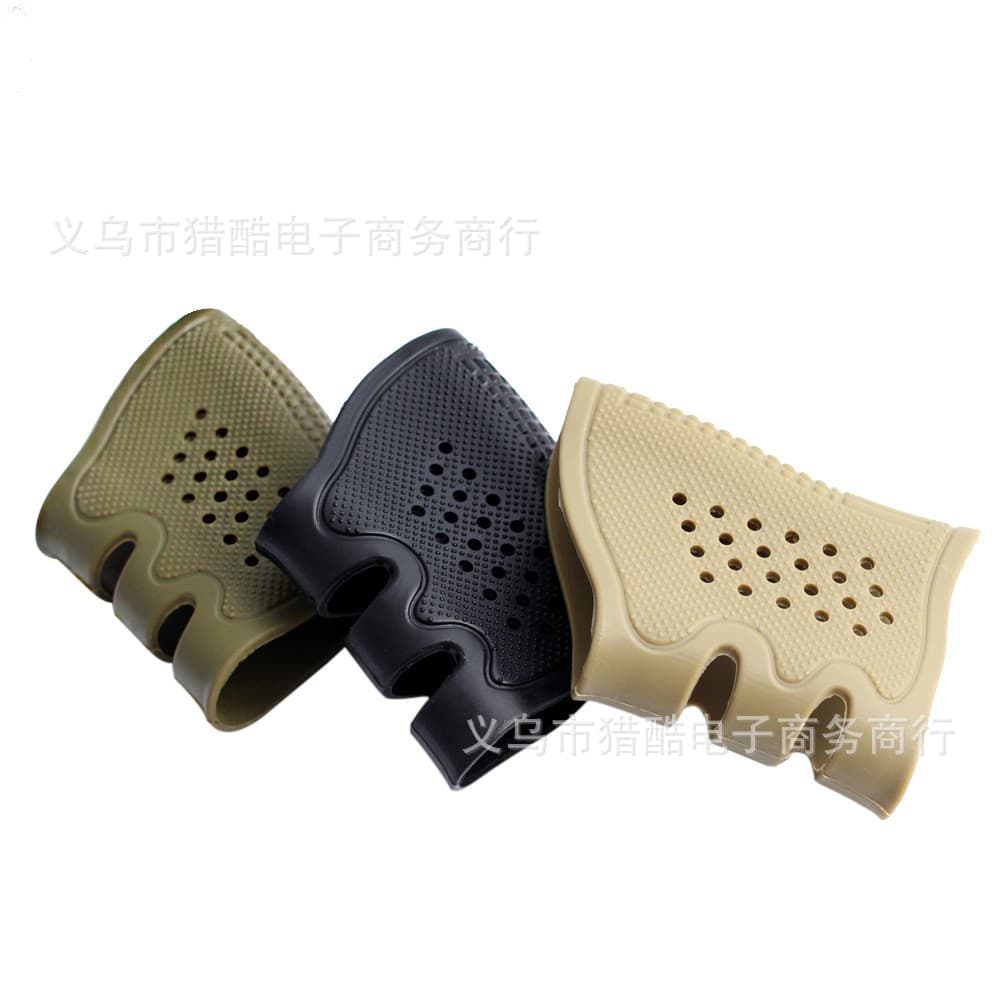 G19 17 HK416 J8 J9 outdoor equipment soft rubber cover nylon anti-slip handle cover cross-border AliExpress manufacturer