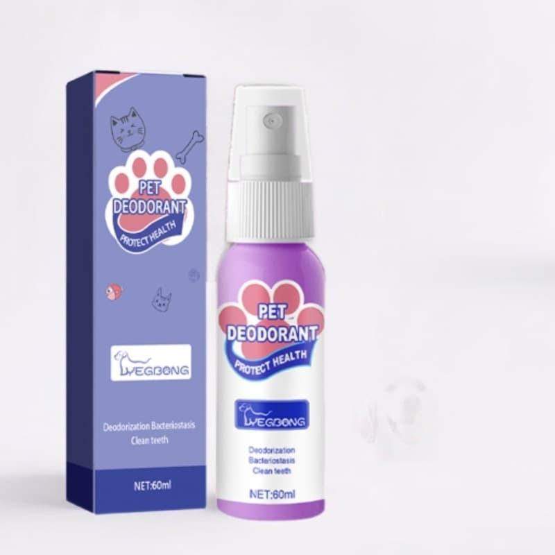 Yegbong Dog Bad Breath Spray Cat Fresh Breath Pet Deodorant Oral Spray Mouth Cleaning Agent