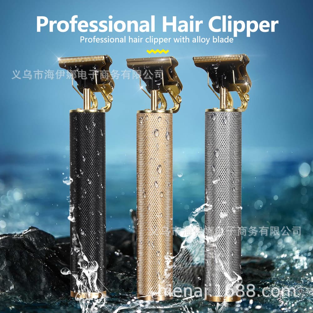 Men's Electric Hair Clipper Head Shaving Kit Rechargeable Hair Trimmer Beard Razor Set Home Use Haircut Machine For Men