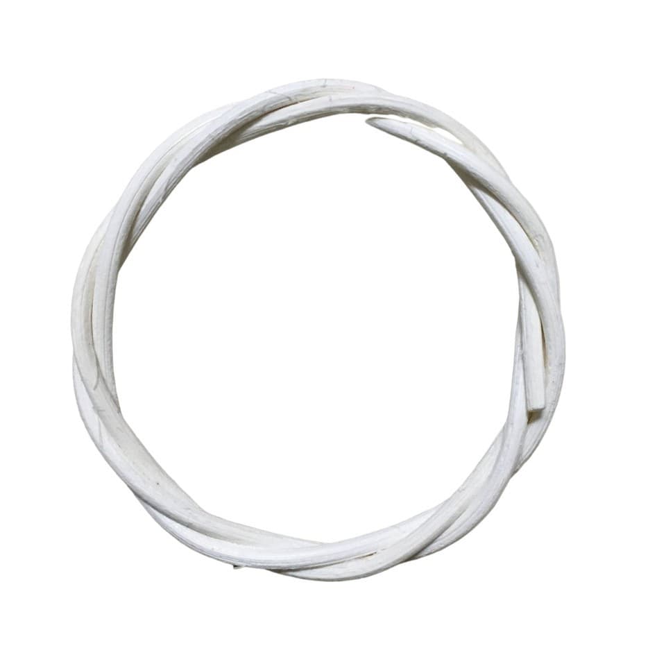 Dreamcatcher with rattan loops, off-white rattan rings, woven from Indonesian rattan, Christmas rattan loops, bare rings.