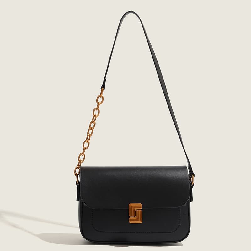 Crossbody Textured Bag for Women, Vintage European and American Retro Square Bag, Trendy Underarm Bag, Fashionable Crossbody Bag for Women