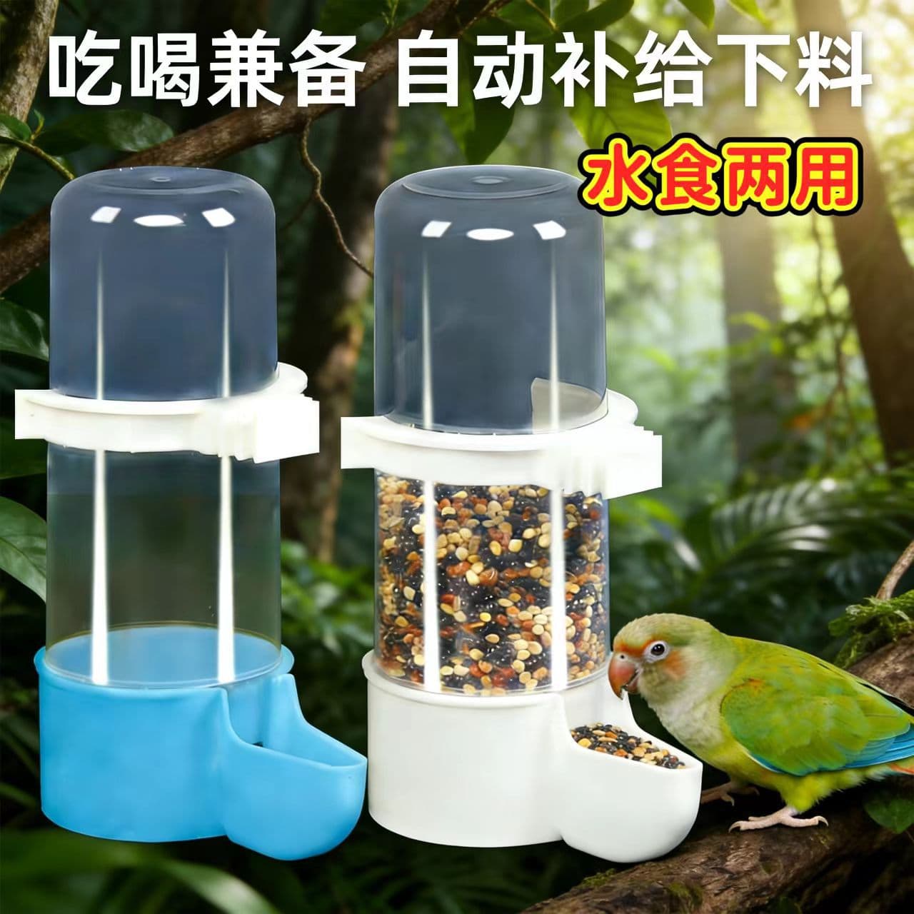 New parrot automatic waterer bird supplies kettle feeder bird and kettle bird waterer bird cage
