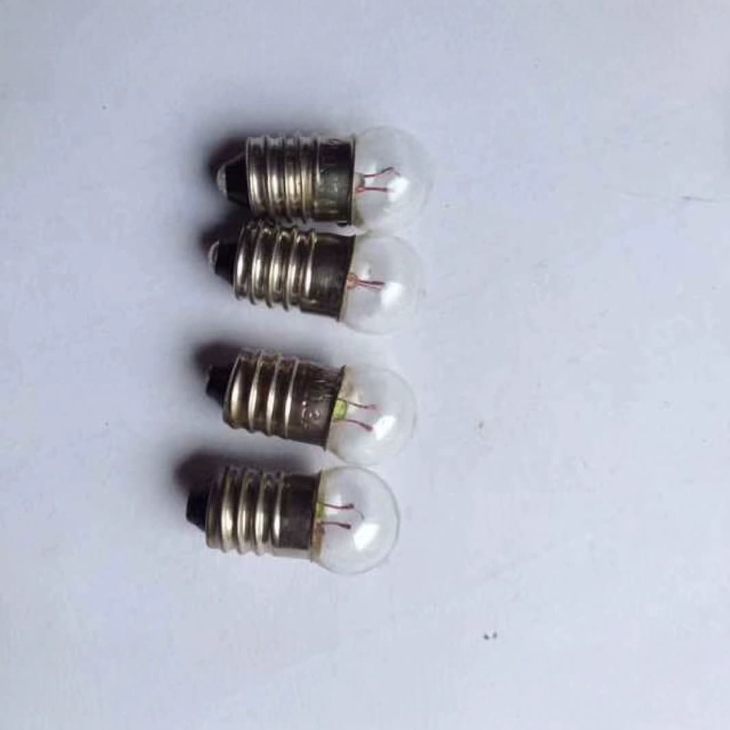 Bulbs 2.5V 3.8V small bulbs, lamp holder matching DIY making, beads experiment, flashlight accessories.