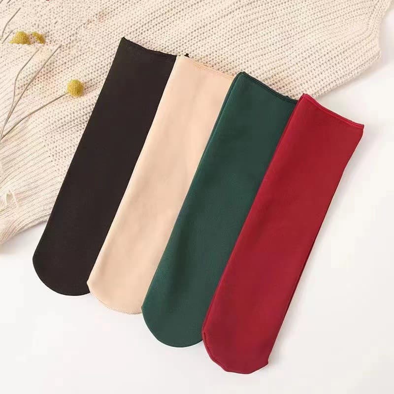 Wholesale snow socks, unisex, floor socks, warm, fleece-lined, thick, mid-calf socks, anti-freeze, perfect for home and students.