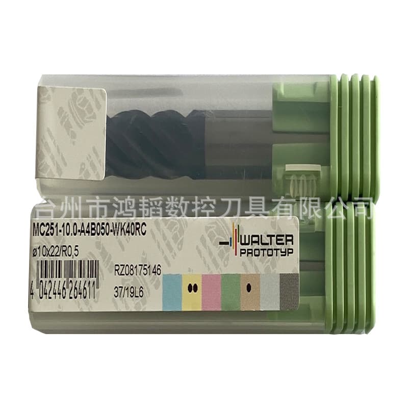 MC251-10.0-A4B50 WK40RC Walter CNC carbide milling cutter CNC machine tool end mill