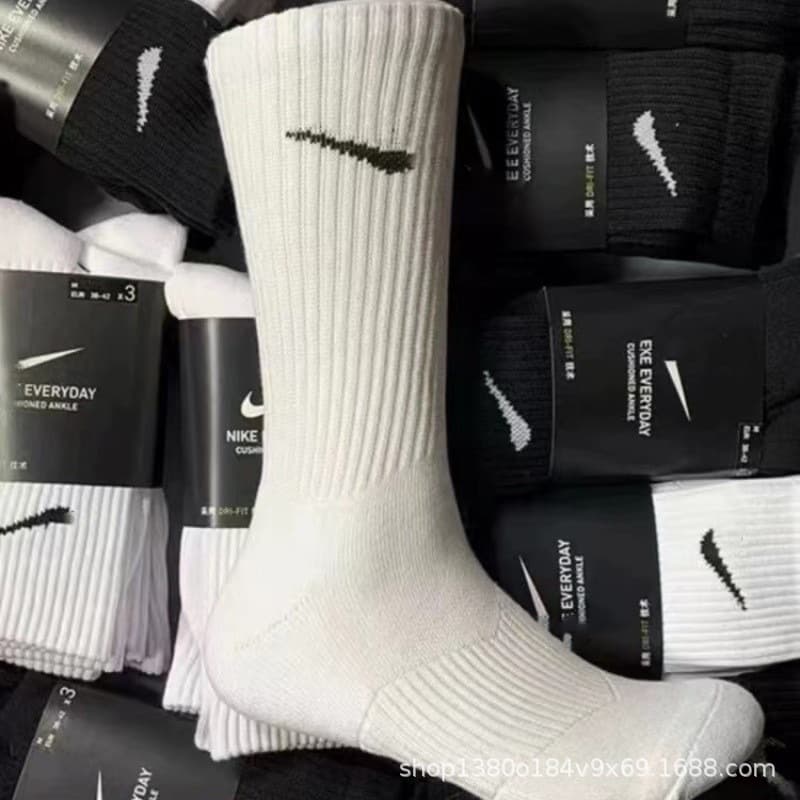 Suwan Nekster Towel Socks Men's Casual Sports Socks, Outdoor Running Tall Socks, Basketball Socks, Wholesale for Export