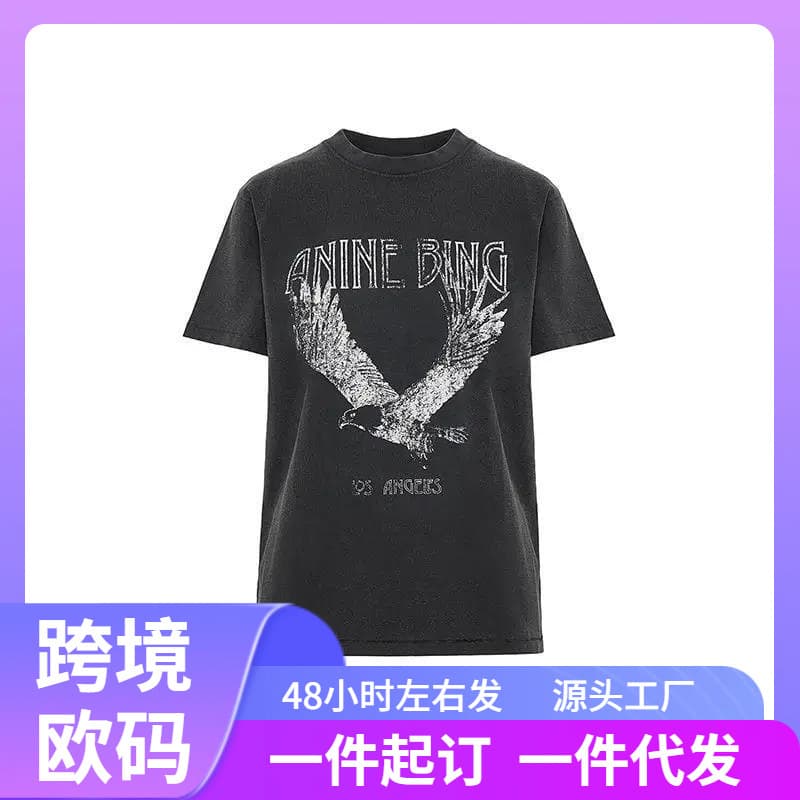 2025 T-shirt Women Top Tshirt Shirts Female Cotton Tees Tops
