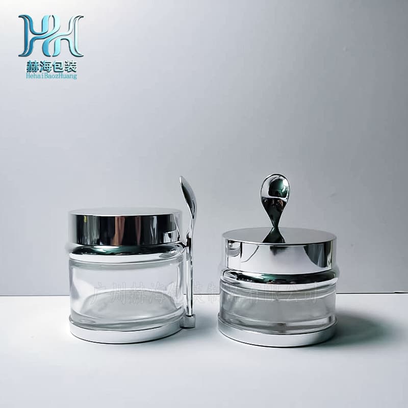 New Stock Spoon 50g Cream Base Bottle 30g Cream Jar 80g Mask Eye Cream Bottle Cosmetic Refill Bottle