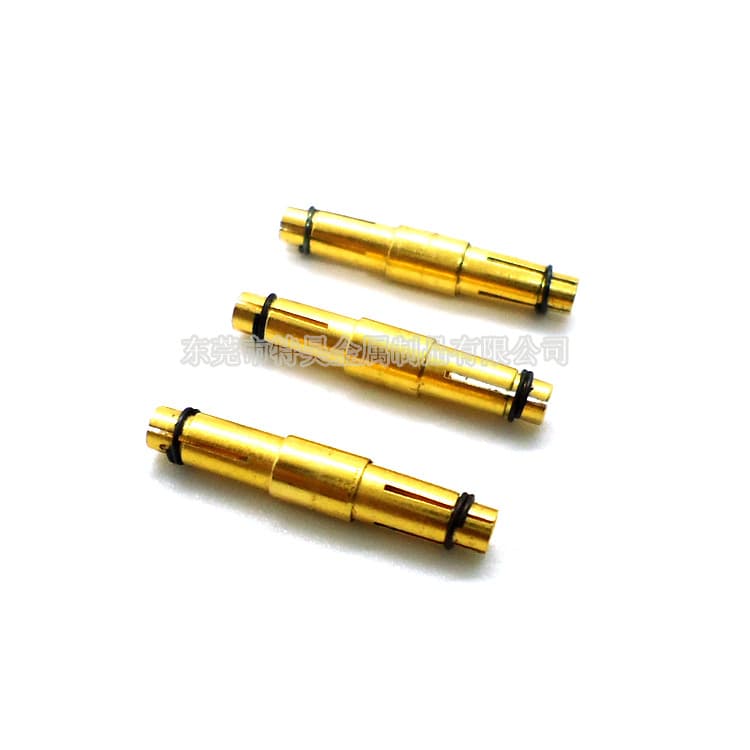 Flexible contacts, slotted sockets, leaf spring terminals, multi-point contact, high reliability and stability.