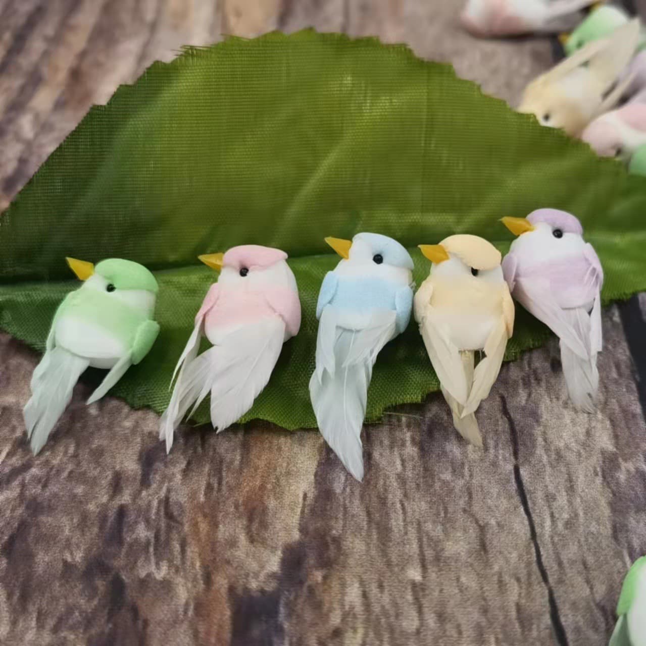 Hairpin Maker's Favorite/Multi-colored Plump Little Bird/Hairpin Use 1 Yuan Each (In Stock)