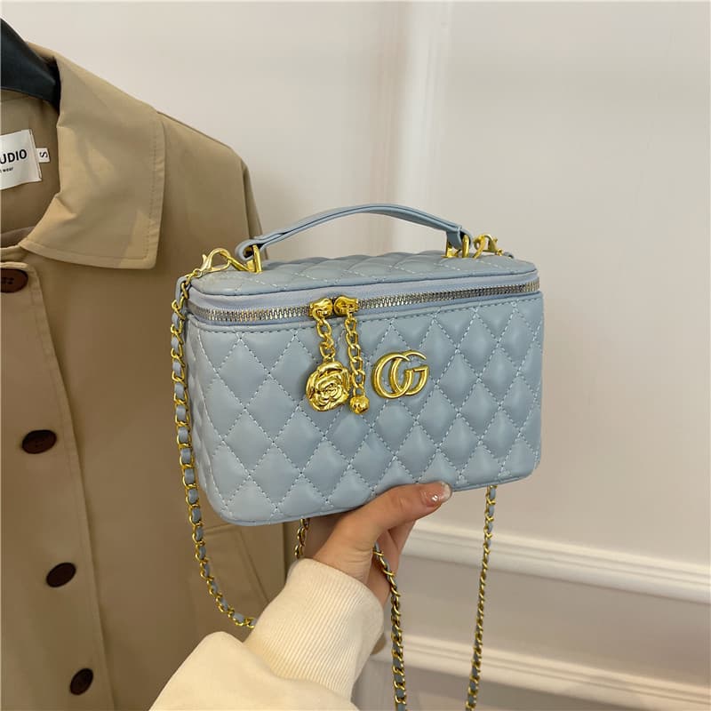 2025 New Fall/Winter Chanel-style Quilted Chain Shoulder Bag for Women, High-End Commuter Mini Bag