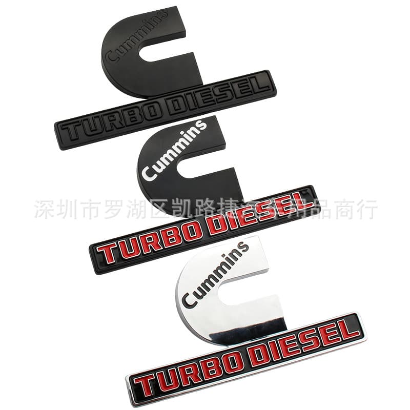 Compatible with Dodge Ram CUMMINS Custom Emblem for RAM 1500 2500 3500 Door Badge