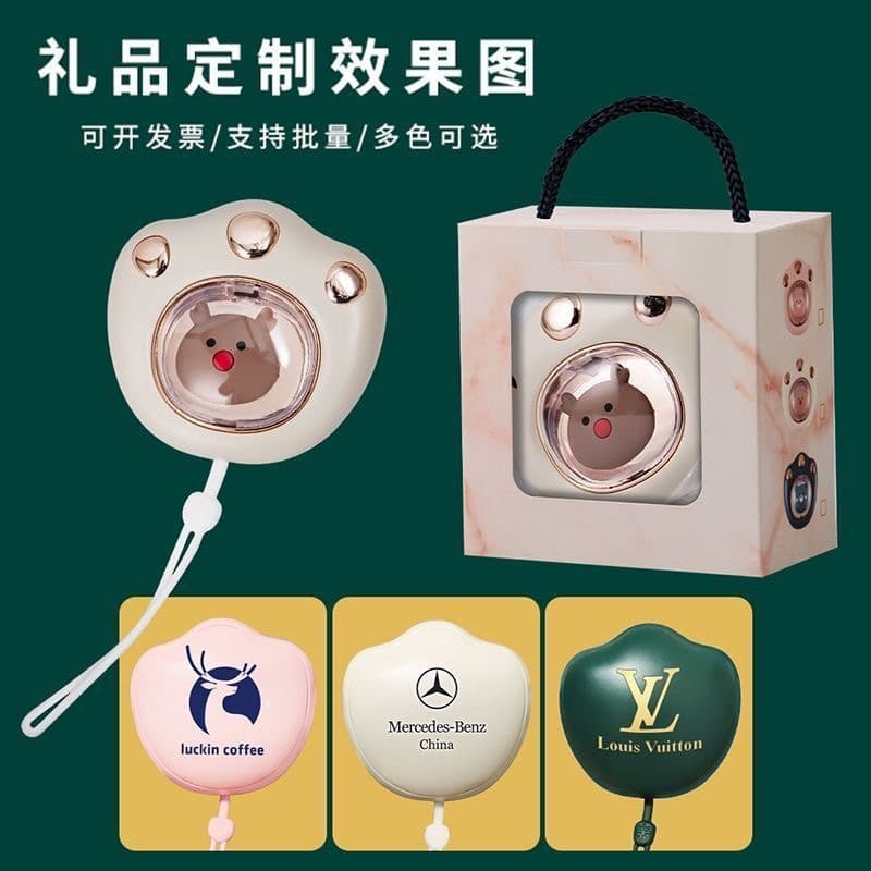 Cat Paw Hand Warmer USB Charging Handheld Cute Pet Warm Pack Charging Electric Warmer Portable Explosion-proof