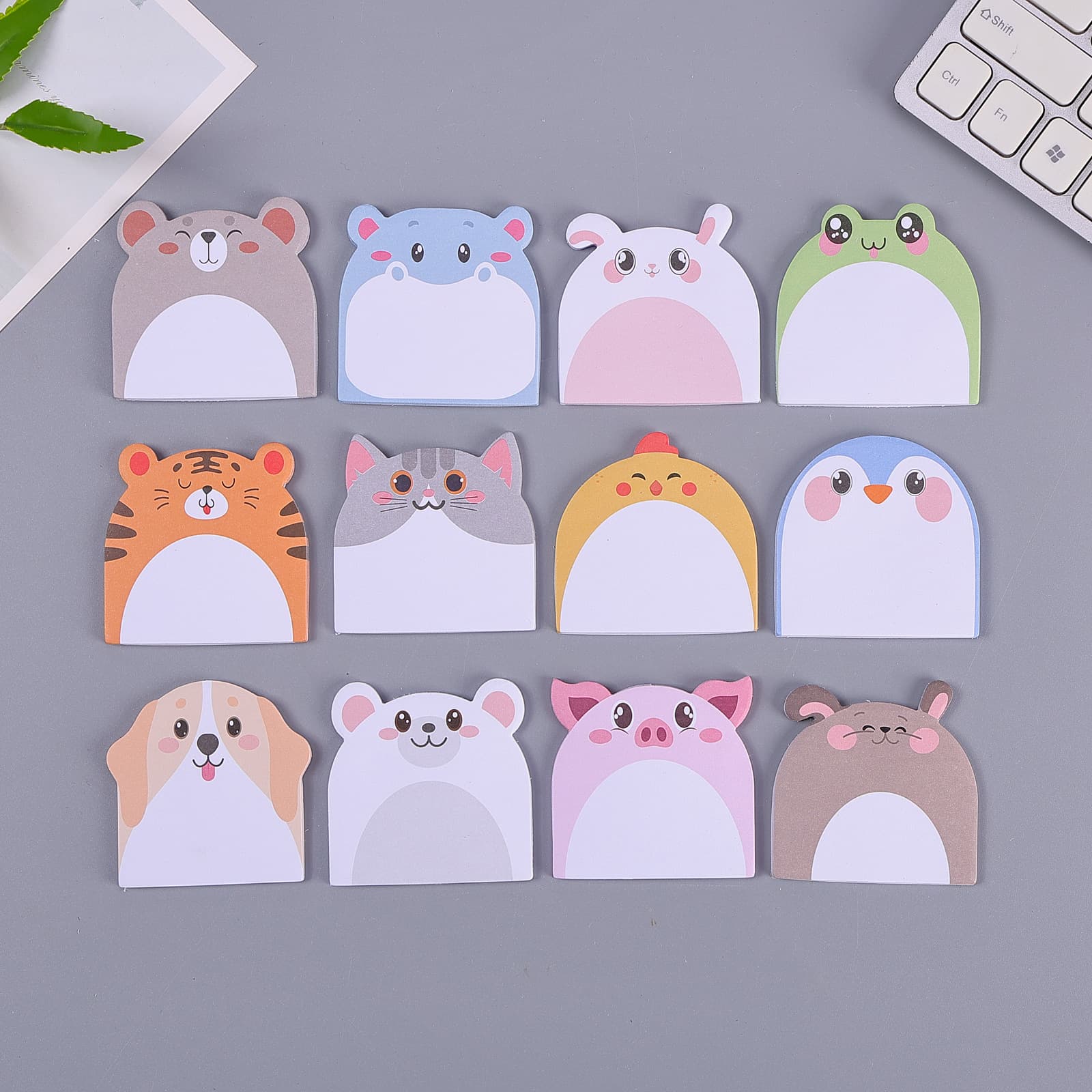 Cross-border primary school students' note pad cartoon cute cat N-time stickers can be pasted with strong sticky office study sticky notes