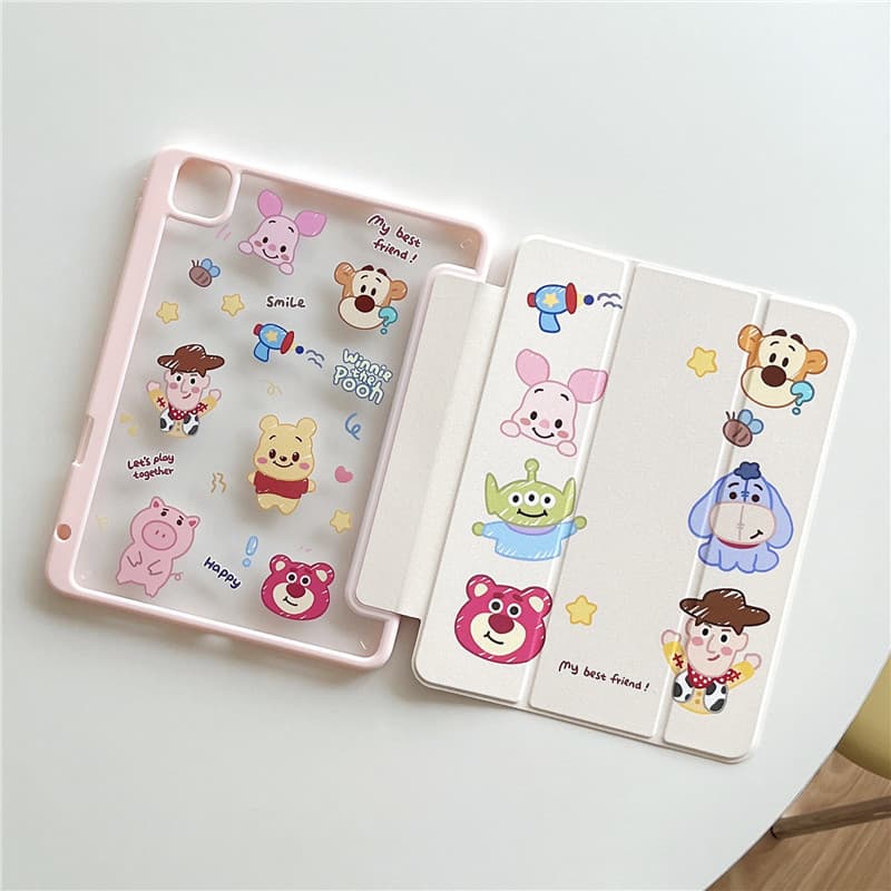Japanese Korean Cute Cartoon Case for iPad Pro 11 inch 2022 Apple Tablet Protective Cover 10.2 inch