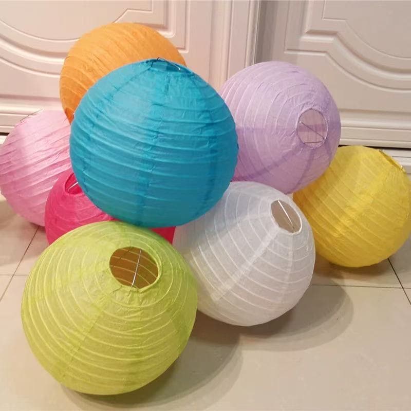 Year of the Rabbit paper lantern wholesale Mid-Autumn Festival Spring Festival indoor wedding decoration folding round lanterns