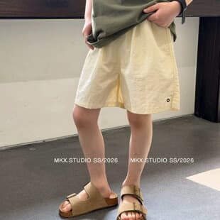 Kids Pants Boys Sport Shorts Quick-Dry Beach Shorts 2026 New Summer Little Boys 5-Inch Shorts