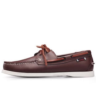 Cross-Border Men's Shoes, Large Size Boat Shoes, Korean Style Casual Driving Moccasins, Leather Shoes for Men, AliExpress