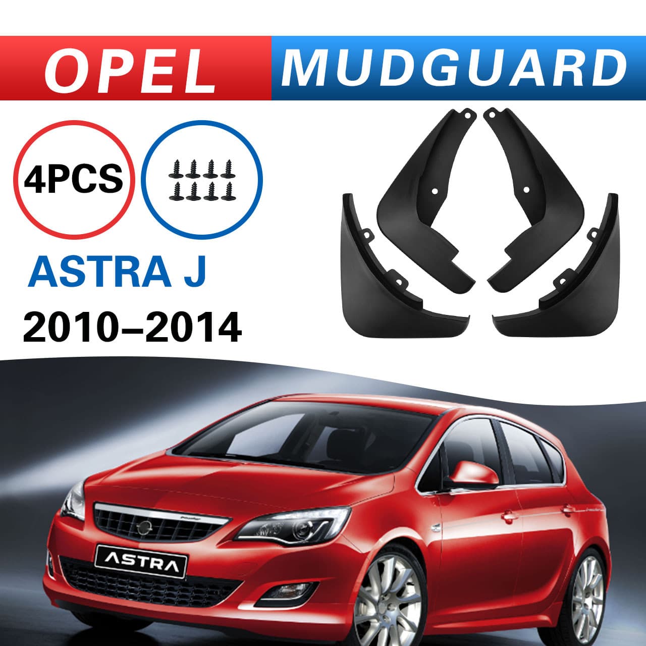 Fits Opel Astra J Fender 2010-2014 Cross-border Auto Accessories Modification