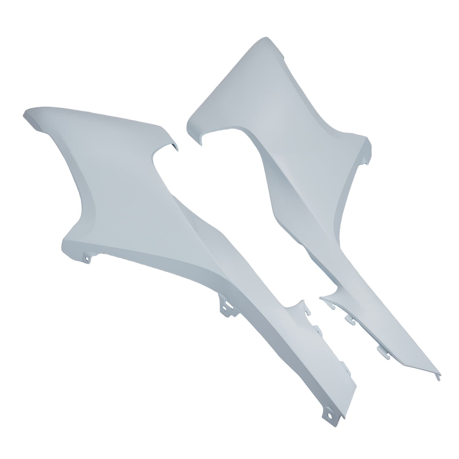 White PP Motorcycle Front Side Panel for Stark VargEX MX Motorcycle Modification Accessories