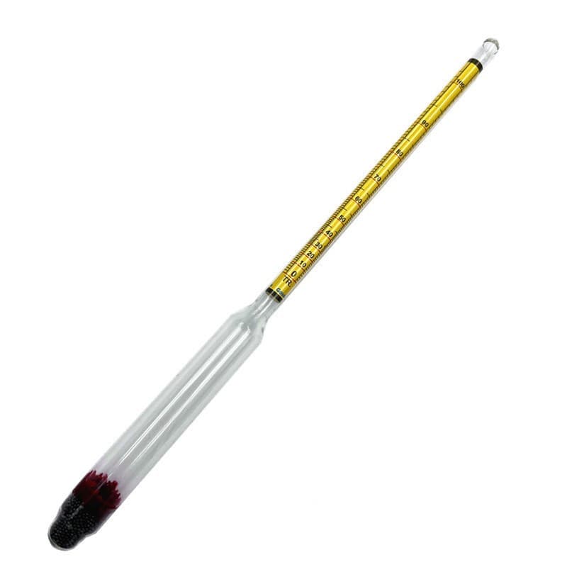Cross-border American-style Baijiu Alcohol Meter 0-100 Degree Concentration Meter, Graduated Alcohol Hydrometer, High-Concentration Alcoholometer