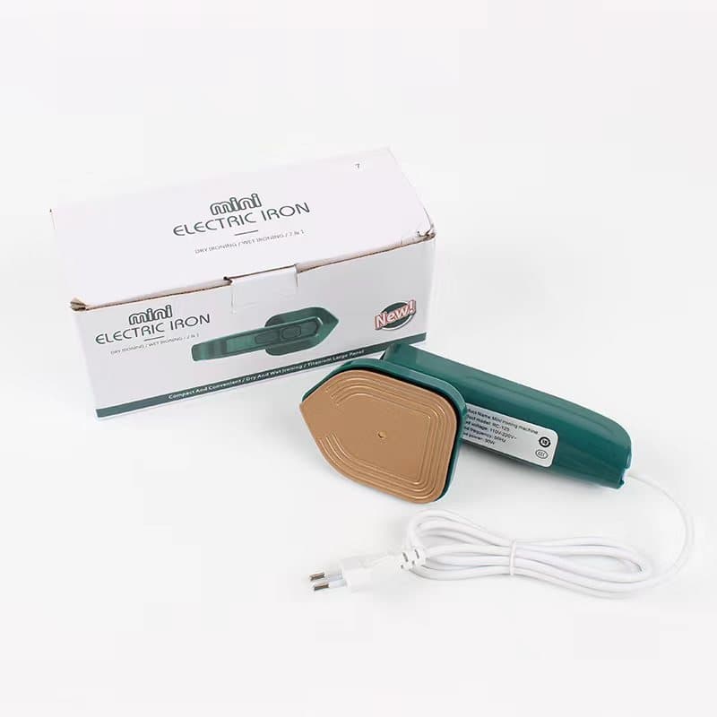 Mini rotating iron, handheld folding garment steamer, portable home mini steam iron.