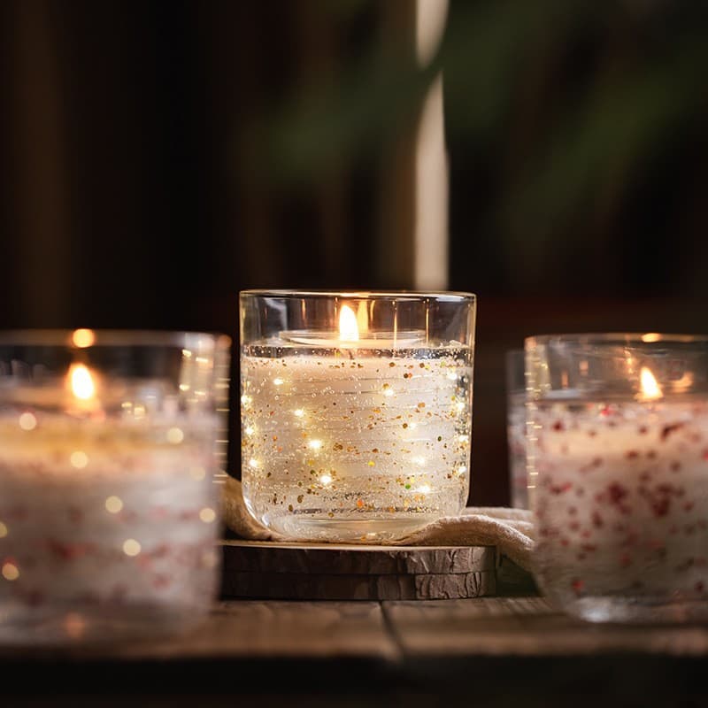 Scented Candle LED Ambience Candle Valentine's Day Atmosphere Aromatherapy Gift Souvenir Fragrance Gift