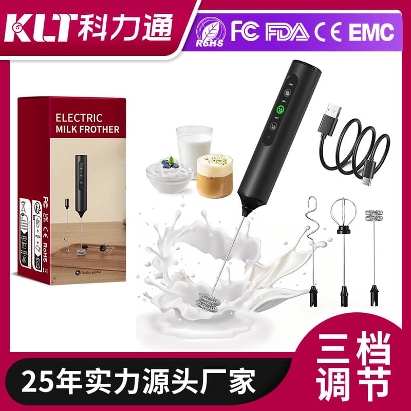Handheld Whisk Egg Beater Electric Mini Mixer Milk Frother Cream Coffee Frother