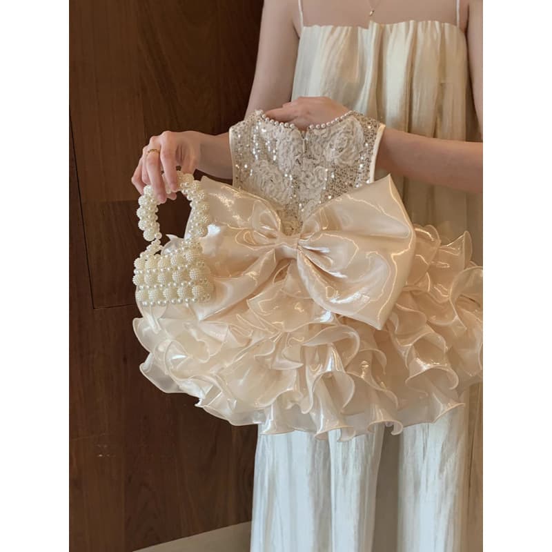 New Summer Girls Princess Dress, Beautiful Children's Dress for Baby Birthday and First Birthday Party