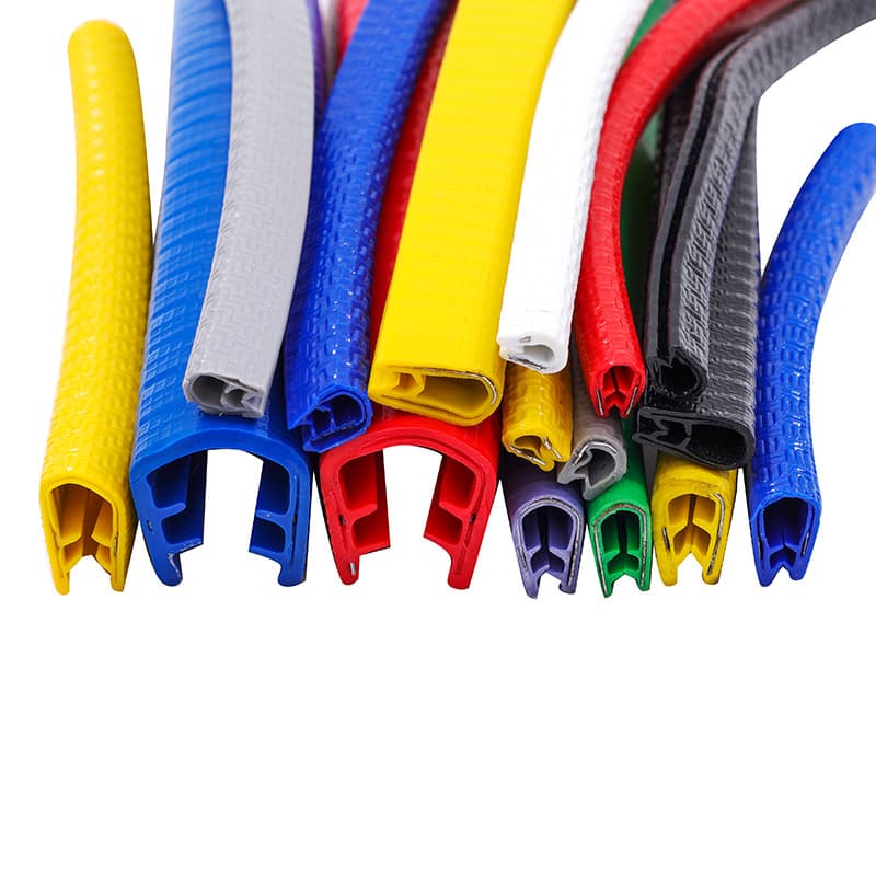 U-shaped frame edge sealing strip sheet metal bridge distribution box wear-resistant guard glass edge sealing anti-collision strip