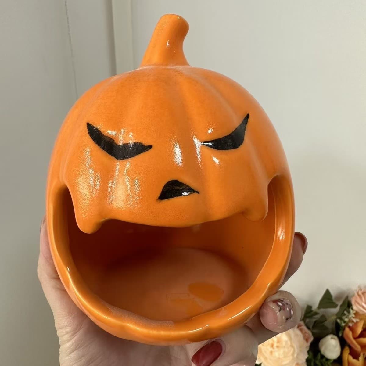 Hamster Nest Ceramic Nest Golden Bear Summer Cooling Ceramic Nest Halloween Pumpkin Flower Rat Summer Cooling Pet Supplies