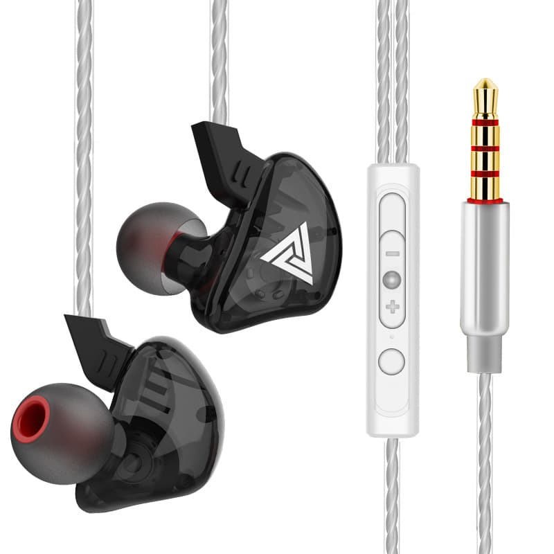 Qkz Ck5 New Sport In-ear Transparent Bass Boosted Mobile Music Earphones Digital Computer/Earphone/Headset Category