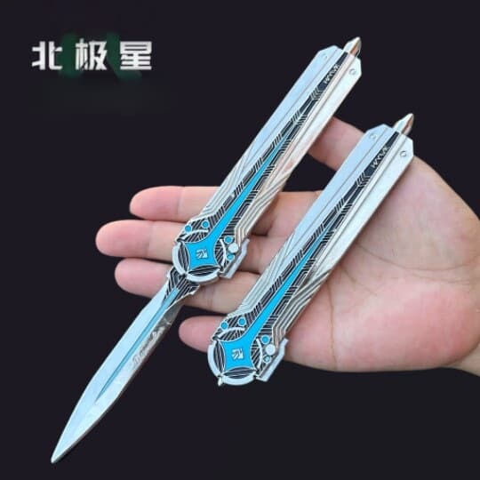 Delta game peripherals Polaris Creed metal ornaments weapons alloy models toys crafts ornaments