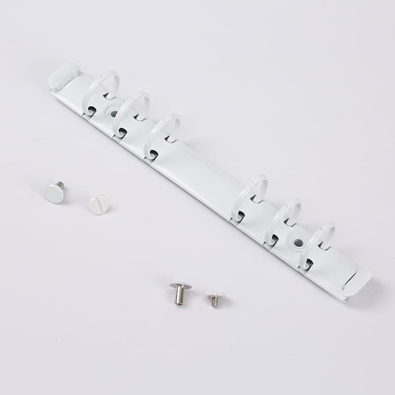 M4 rivet colored binder binder screws for notebooks, planners, and ledgers.