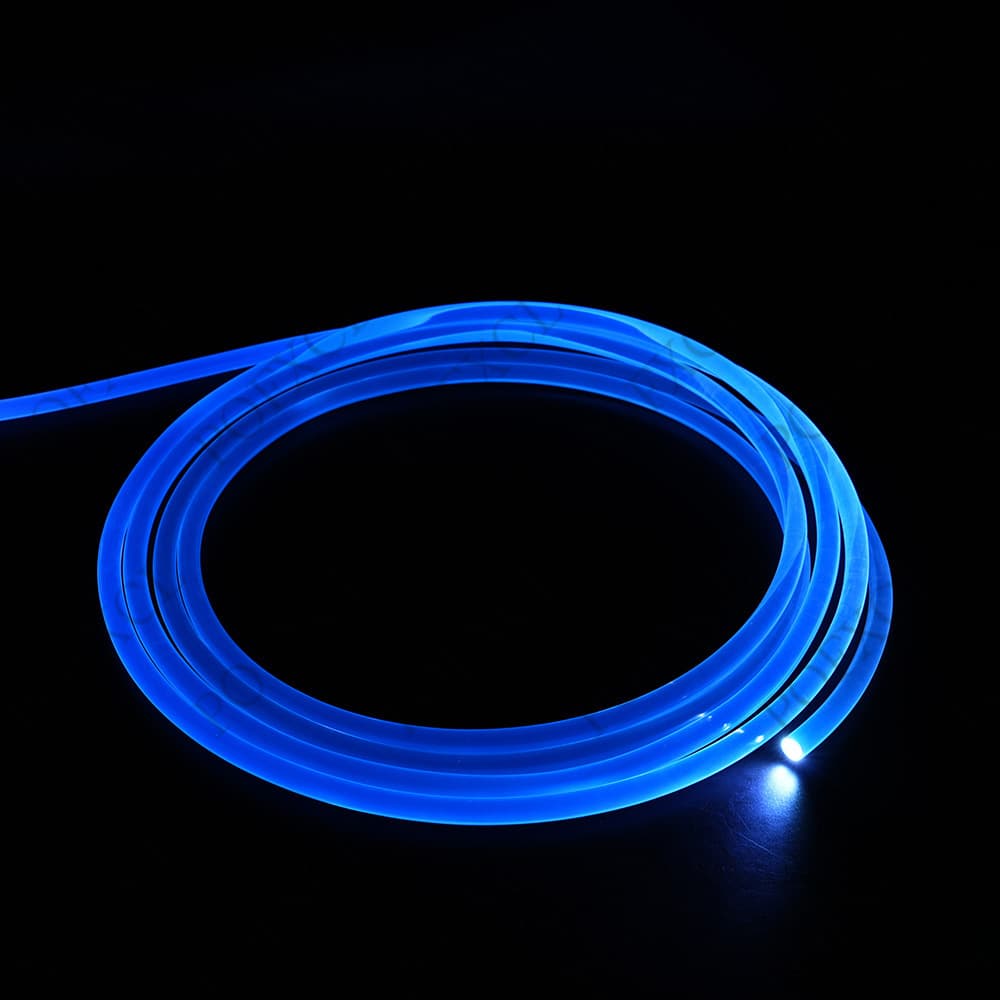 High Transparency Plastic Optical Fiber Diameter 18.0mm, Full-body Light Guide Strip, Waterproof Decorative Glowing Outline, Trimmable