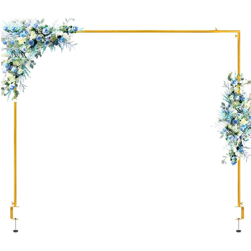 New Amazon dining table arch Christmas birthday party wedding decoration western dining table table romantic arch bracket