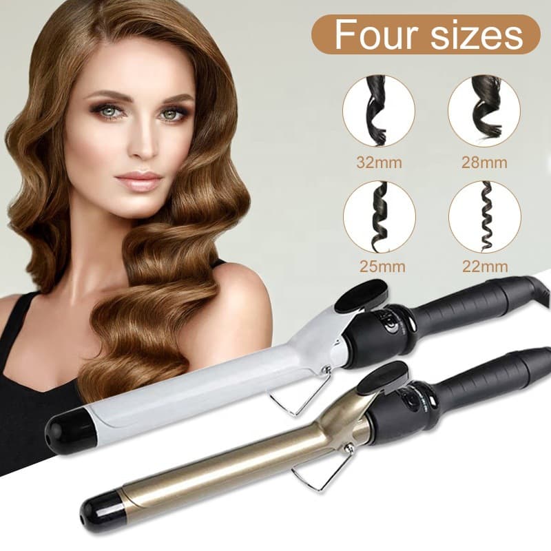 Professional Hair Curling Iron 25 28 32 mm Styling Tool Ceramic Large Wave Magic Style