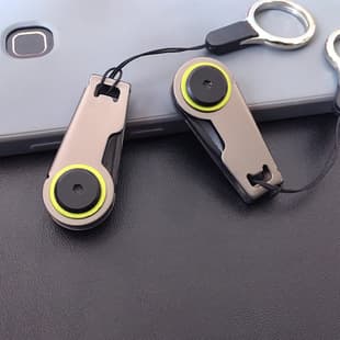 Folding Knife Camping Keychain Outdoor Stainless Steel Small Knife Multifunctional Mini Knife Portable Box Opening Tool Knife