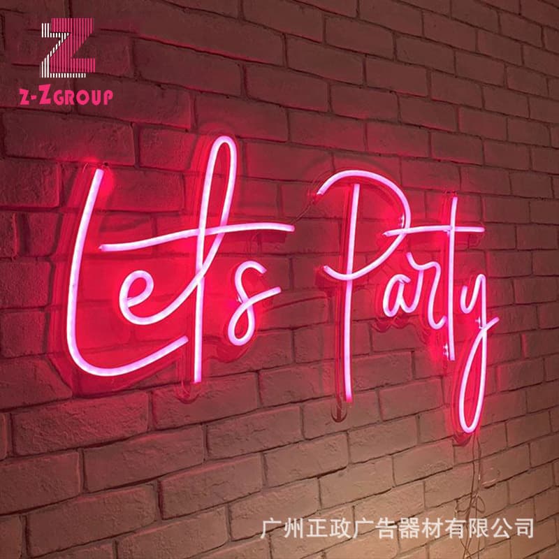LED Acrylic Neon Letter Logo Modeling Light Internet Celebrity Check-In Background Wall Luminous Word 12V Advertising Light Plate