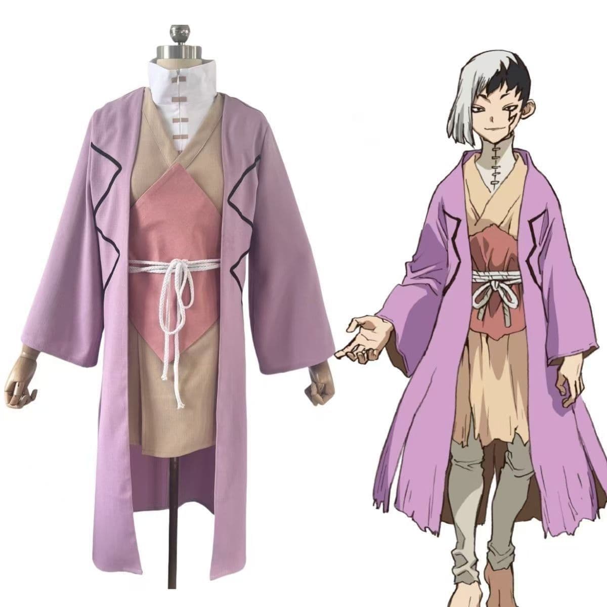 Dr.STONE Gen Asagiri Cosplay Costume