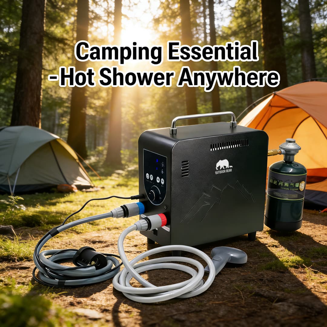 Outdoor Portable Water Heater, Gas Water Heater for Camping and RV, Special Water Heater, Cross Border