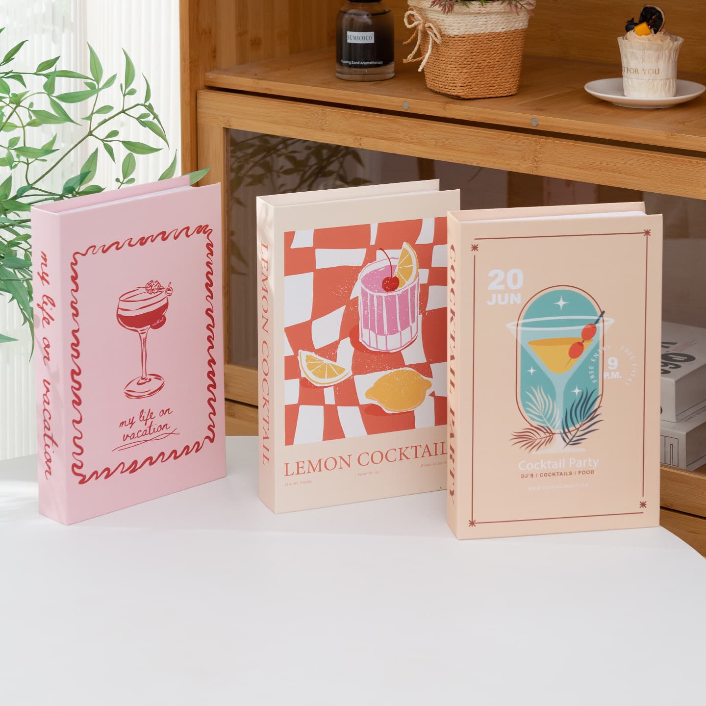 Folding Fake Book Modern European English Decorative Ornament Showroom Decoration Prop Book Model
