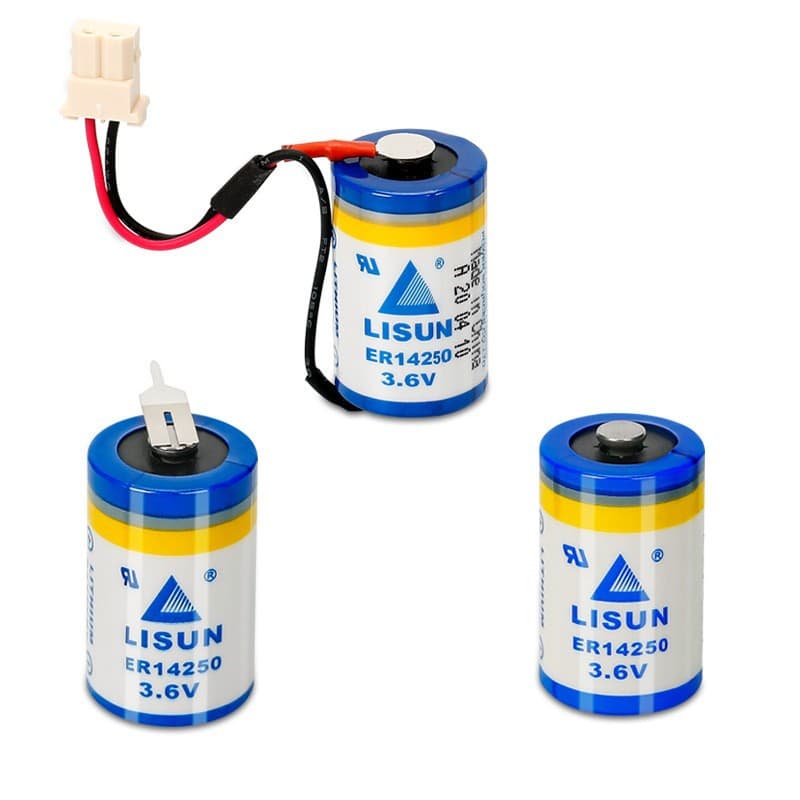 For LISUN ER14250 Delta PLC programmer positioning instrument battery 1/2AA 3.6V lithium