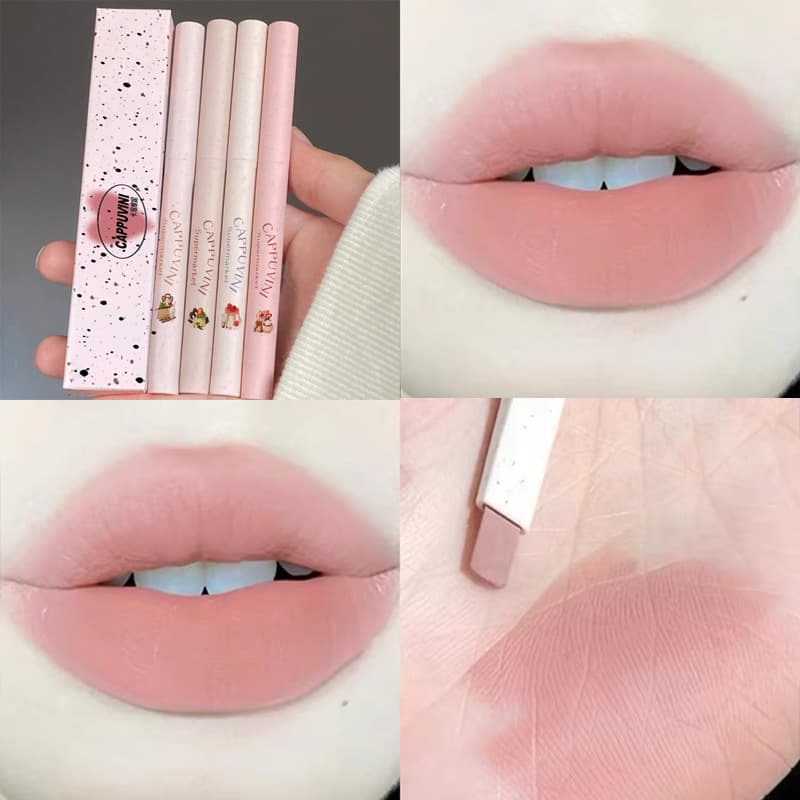 Cappuvini Lip Liner Pencil Shaping Nude Lip Contour Lipstick Pencil Domestic Cosmetics Lip Pencil Lipstick
