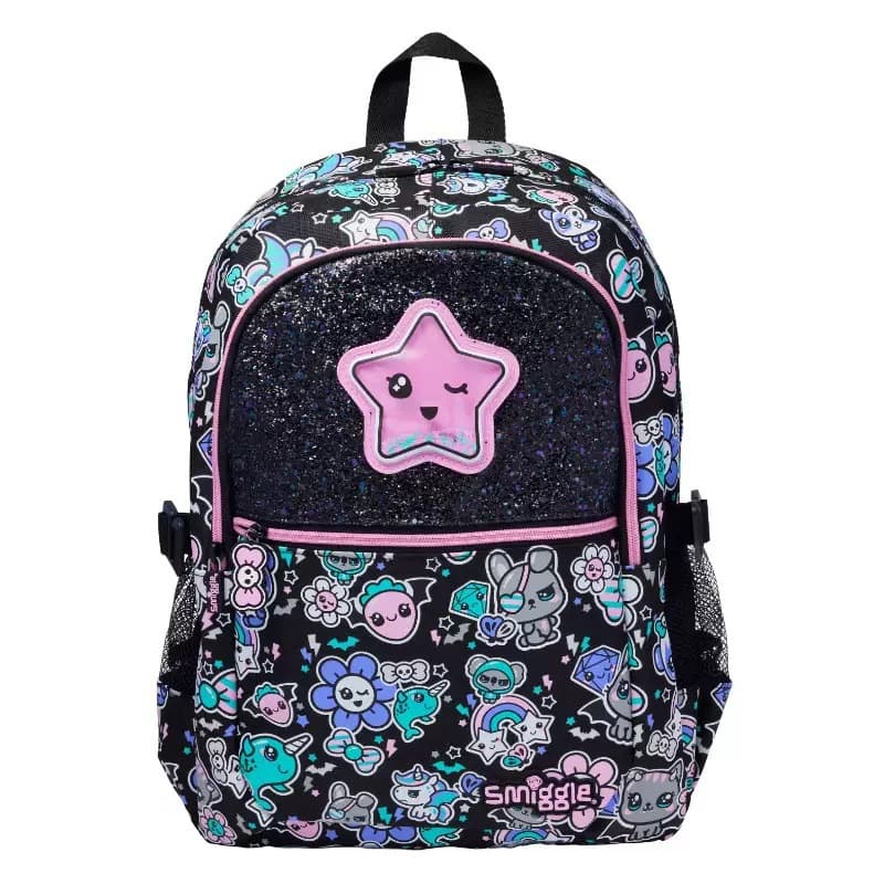 Australia Smiggle Cartoon Star Backpack Student Pressure Relief Dual-Shoulder Bag Pencil Case Lunch Bag Water Bottle Trolley Backpack
