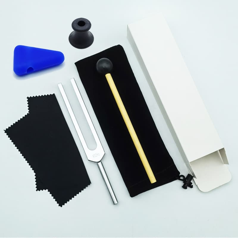 Factory direct supply 432HZ tuning fork, 417HZ, 440HZ aluminum alloy tuning fork, resonance teaching tuning fork, cross-border supply