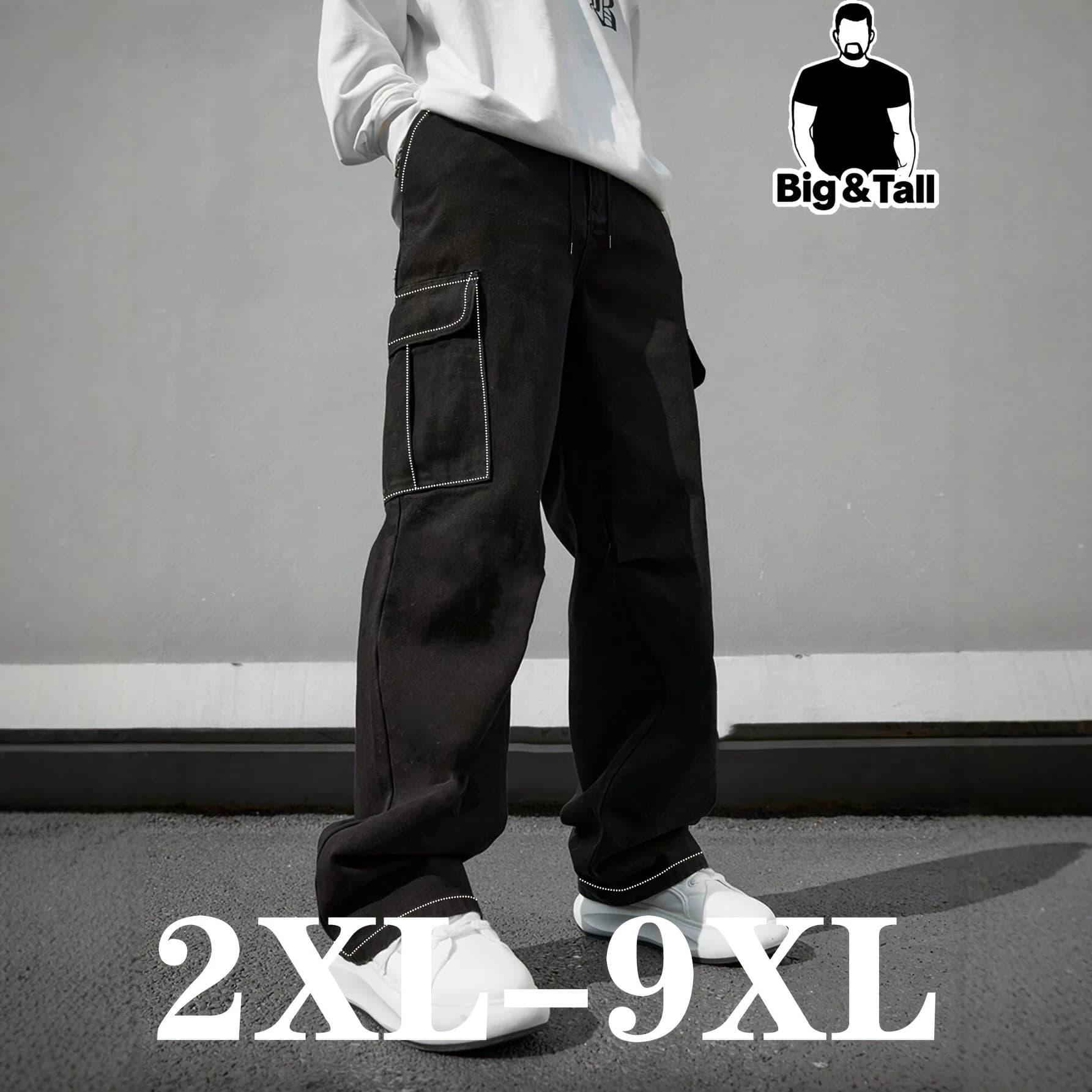 Big Size Men's Cargo Pants