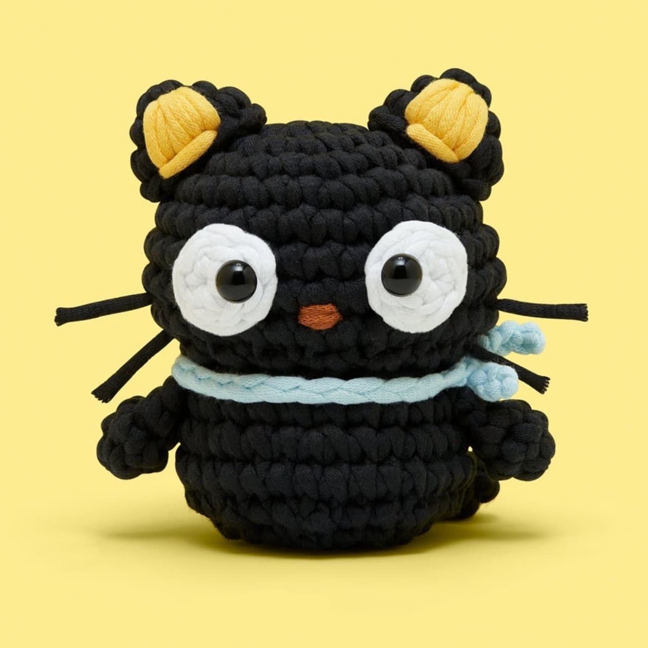 Cross-border best-selling yarn hand-knitted doll DIY crochet kit with English video tutorial